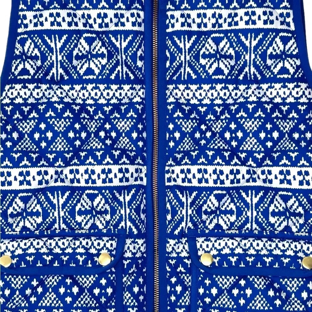 J. Crew Fair Isle Vest Excursion Women's Sz S Cabincore Preppy Nordic